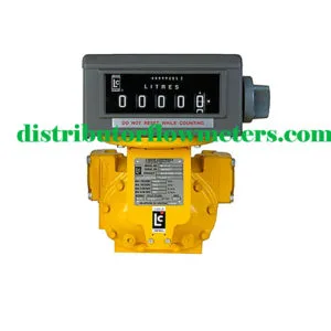 Oil Flow Meter LC (Liquid Controls) model LC M15 (200 GPM) Size 3 Inch, Flow Meter Minyak Liquid Controls LC M-15