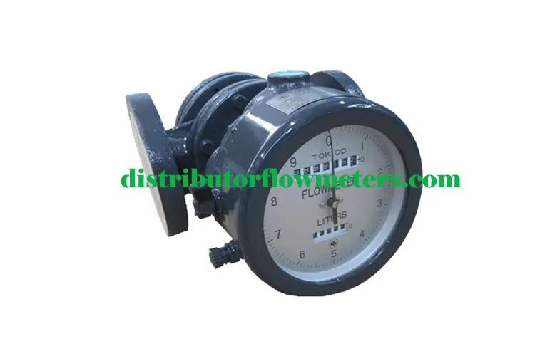 Oil Flow Meter Tokico Type FRO0541-04X (Reset Counter) Size 2 Inch(50mm), Flow Meter Minyak Tokico