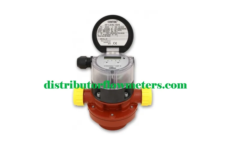 Flow Meter Aquametro VZFA 15 RC, VZFA II 15 RC 130/16 Contoil Oil Meter
