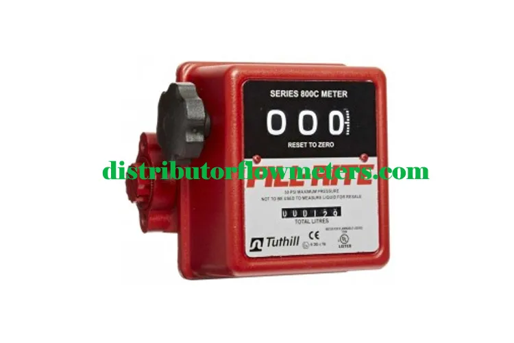 Flow Meter Fill-Rite 1 inch 3 digit model FR 807CL1
