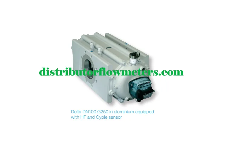 Gas Meter Itron Delta DN100 G250 Rotary Meter