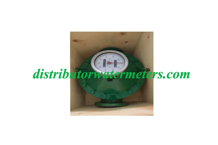 Jual Flow Meter Sirus 4 Inch Type LC-A100 Oval Gear Flow Meter DN100